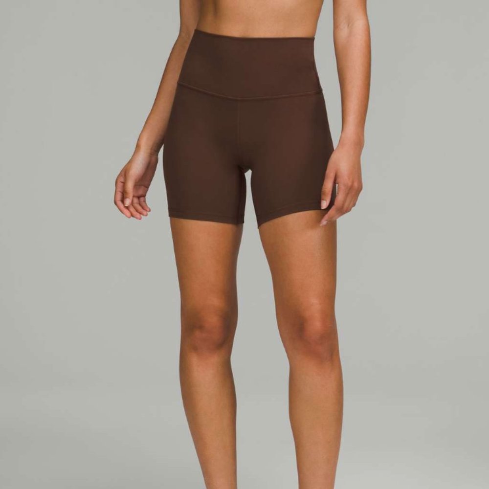Lululemon Align High-Rise Short 6" Size 4 in Java - EUC!